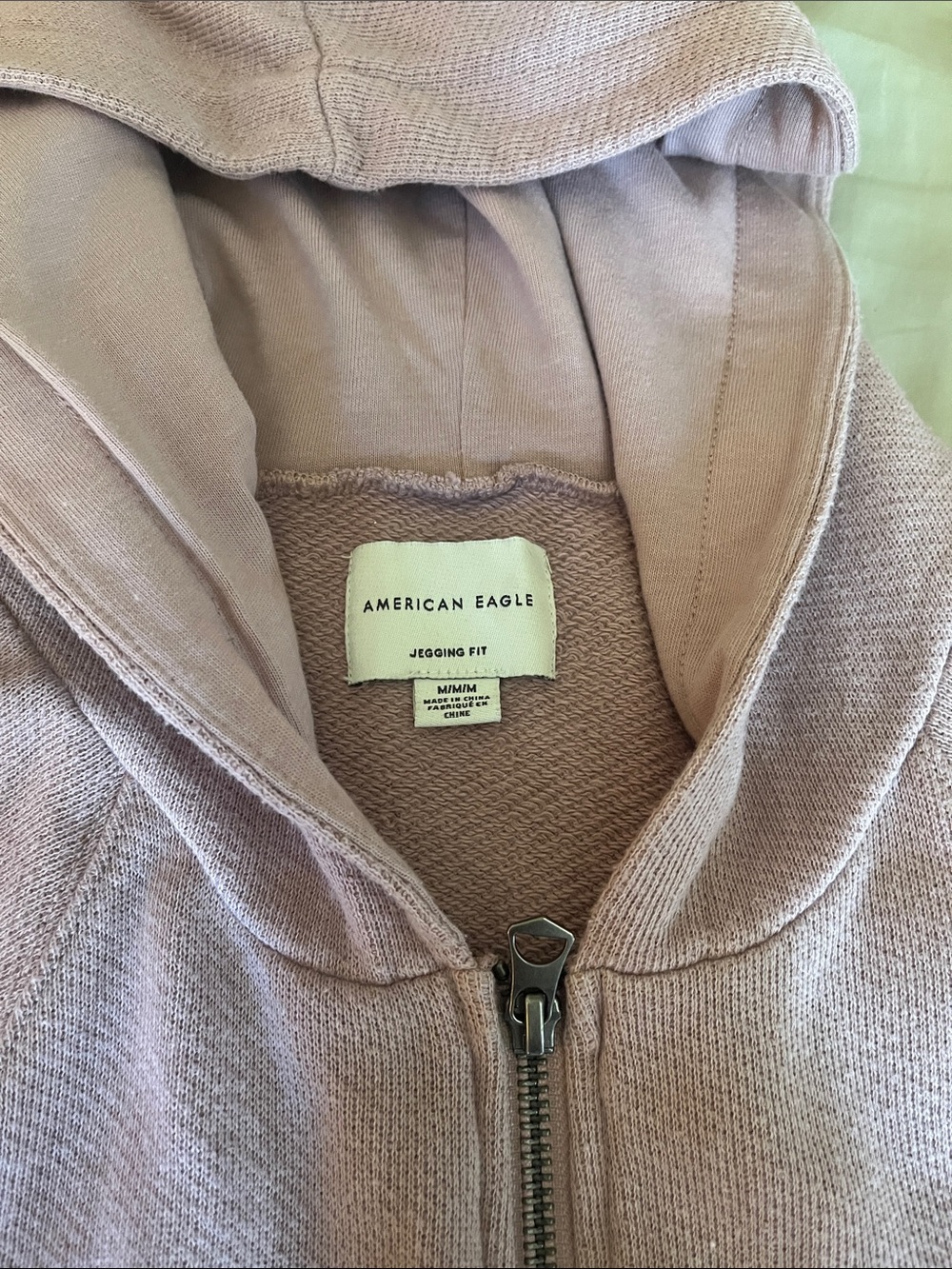 Mauve/Pink “jegging fit” oversized sweatshirt - Picture 2 of 2